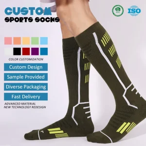 Cold-Weather Thermal Multi-Sport Outdoor Medias Esqui Chaussettes Ski Thickened Terry Combed Cotton Adult Kids Ski Socks