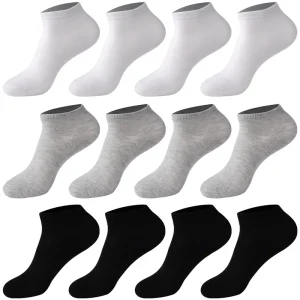 Comfortable Anti Bacterial Breathable Unisex Casual Ankle Socks Spring Body Soft Knitted Cotton Blend Logo Design