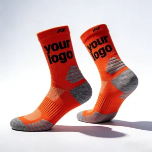 Comfortable Lightweight Thick Cushioned Crew Sports Socks Better Buffered Breathable Mesh Design Anti Bacterial for Outdoor Use