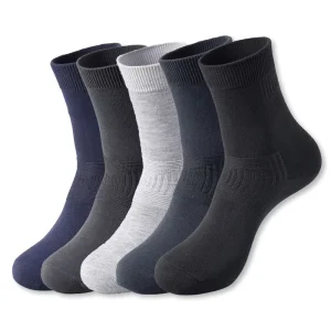 Comfortable Sport Sokken and Men’s Business Socks Bulk Solid Crew Socks and Chaussettes