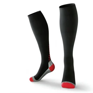 Compression Crew Socks for Men Women ODM Knitted Support for Running Travel Daily Work Bulk