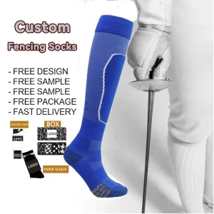 Compression Fencing Training Knee High Socks