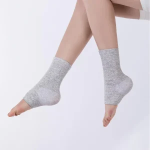 Compression Non-Slip Breathable Cotton Spandex Ankle Support Socks for Hiking Sports Daily Use
