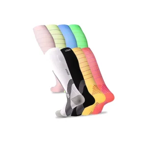 Compression Socks Cushioning Knee High 15-20 20-30 Mmhg Sports Socks