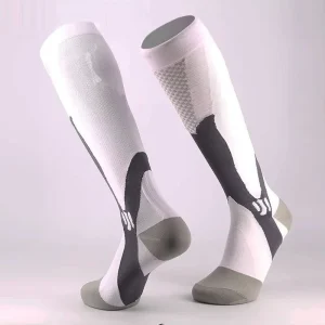 Compression Socks Elasticated Socks Cycling Long Socks Calf Length Running Yoga Socks