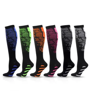 Compression Socks Men 20-25mmHg Stockings Running Nylon Compression Socks