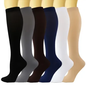 Compression Socks for Women Men Circulation Support for Nurses Running Athletic