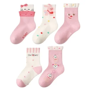Comston Hand Drawn Sporty Anti Bacterial Breathable Anti Slip Cute Disposable Summer Baby No Show Eco Friendly Quick Dry Socks