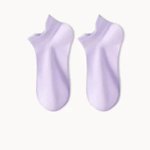 Cool Bamboo Fiber Summer Thin Earlift Boat Socks