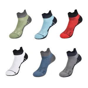 Coolmax Running Socks 7A Antibacterial Men’s Summer Deodorant Sweat Absorbing Non Slip Compression Anti Friction Sports Socks