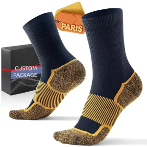 Copper Infused Compression Socks 20 30 Mmhg Mid Calf Support Men Women Sports Nurses Travel Circulation Compression Socks