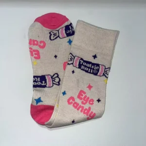 Cotton Anti-Bacterial Crew Funny Harajuku Casual Cartoon Fruit Sock Banana Avocado Lemon Egg Cookie Donuts Colorful Japanese