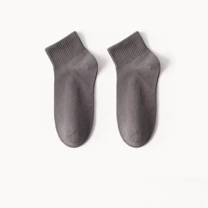 Cotton Boys Ankle Socks Plain Casual Men Socks