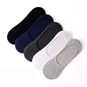 Cotton Extra Large No Show Socks Non Slip Low Cut Loafer Socks