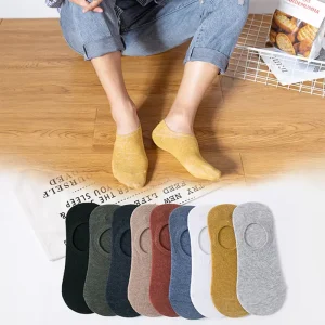 Cotton Low Cut Soft Breathable Invisible Cotton Ankle Sock