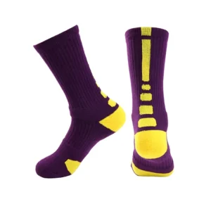 Cotton Men’s Athletic Golf Running Basketball Sports Crew Socks Personalized for Male