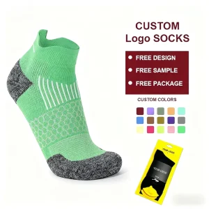 Cotton Men’s Athletic Socks Breathable Casual Sports Short Socks Comfortable Ankle Design Knitted Short Socks