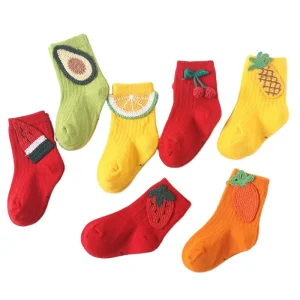 Cotton Sock Kid Infant Solid Color Thick Baby Socks