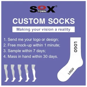 Cotton Sock Manufacturer Fashionable Sox Brands Funny Sports Custom Crew Sock Supportive for Women & Men Socks
