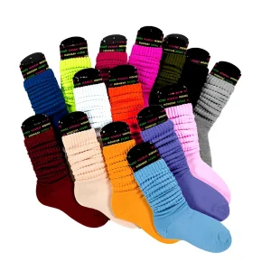 Cotton Socks Long Slouch Socks in Stock Premium Quality Scrunch Women Socks