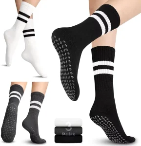 Cotton Sport Socks Anti Slip Grip Toeless Yoga Pilates Women Sock in Stock Non slip Socks