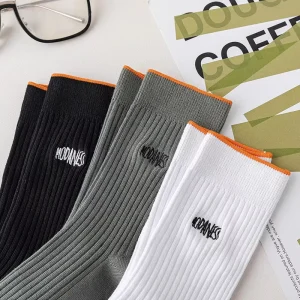 Cotton Sweat-absorbent Designer Basketball Team Crew Men’s Sport Socks
