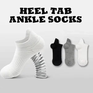 Cotton Thickened Ankle Socks Cushioned Durable Breathable Sweat Wicking Solid Color For Daily Running Socks