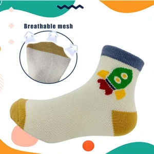 Cozy Knitted Crew Socks for Kids Soft Ankle Dress Socks for Everyday Wear Eco Friendly Autumn