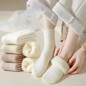 Cozy Warm Socks Thicken Floor Sleeping Custom Fuzzy Thermal Winter Socks Women