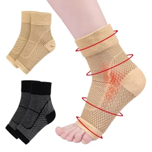 Crew Compression Socks for Outdoor Fitness Ankle Support Elastic Socks Knitted Eco-Friendly