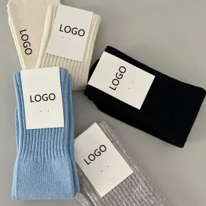 Crew Fashion Grip Embroidery Print Compression Logo Men’s Designer Hockey Deadlift Custom Socks