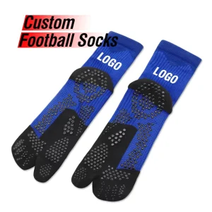 Crew Grip Sport Non Slip Yoga Compression Flip Flop Split Toe Socks Pilates Football Grip Socks