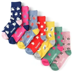Crew Sport Kids Slip Socks Custom Logo Pattern Kids Graphic Socks Boy Girls Custom Children’s Cotton Socks Breathable