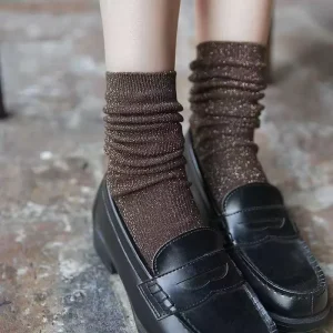 Crew Women’s Socks Custom Design Logo Spring Breathable Daily Wear