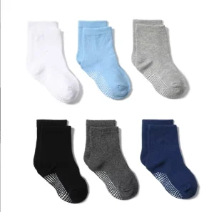 Cross border Children’s Non slip Dot glued Floor Socks Kids’ Socks for Foreign Trade