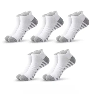 Custom Ankle Running Socks Men’s & Youth Cotton Sports Cushion Arch Support Compression Socks with Bottom Logo