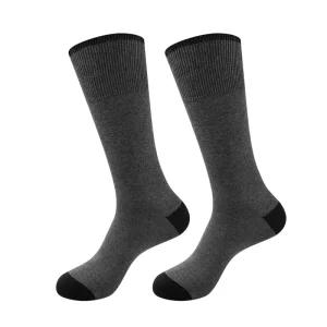 Custom Autumn Spandex Polyester Cotton Knitted Knee High Sports Compression Socks Breathable Eco Friendly Quick Dry Body Logo