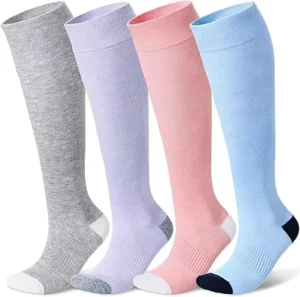 Custom Bamboo Compression Socks for Women Men Knee High Support Socks for Nurses Pregnancy Travel Bamboo Compression Socks