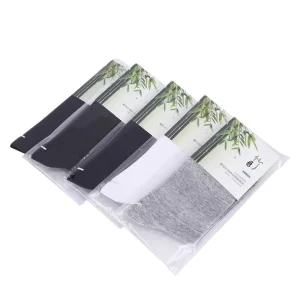 Custom Bamboo Socks for Men Anti Bacterial Anti Slip Breathable Knitted Stockings for Casual Sports for Spring Summer