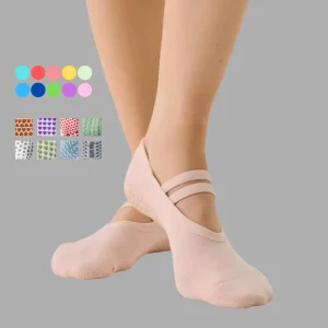 Custom Band Cuff Bottom Spring Lightweight Anti Slip Pilates Socks No Show Breathable Standard Thickness Yoga Summer