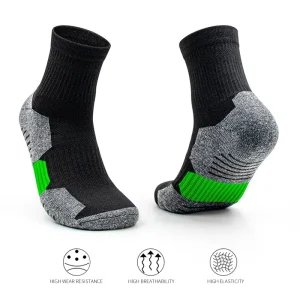 Custom Brand Men’s Basketball Socks Knitted Eco Friendly Oeko Tex Certified Spring Breathable Crew Solid Cuff Body