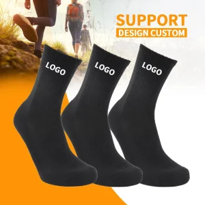 Custom Brand Men’s Boat Crew Socks Soft Logo Casual Breathable Knitted Spring Workouts Cycling
