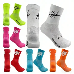 Custom Breathable Sports Socks for Gym and Fitness Moisture Wicking Athletic Socks