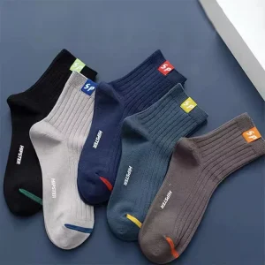 Custom Classy Dress Casual Socks Business Ankle Polyester Men Women Socks Cotton Socks