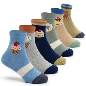 Custom Color Colorful Children Crew Socks Soft Cotton Kids Socks for School Sports Daily Wear Supplier