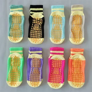 Custom Colors Playground Socks Ankle Non-slip Arch Support Breathable Knitted Eco-Friendly Standard Socks