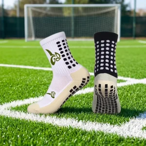 Custom Comfortable Anti Slip and Slip Soccer Football Sports Custom Calcetas Medias Antideslizantes Futbol Grip Soccer Socks Men