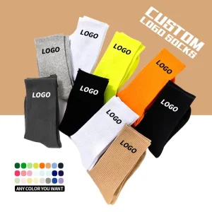 Custom Cotton Crew Socks Custom Design Men Socks Custom Logo Socks Manufacturers