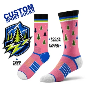 Custom Crew Socks with Digital Printing for Children Youth Custom Design Manufacturing for Global B2B Buyers