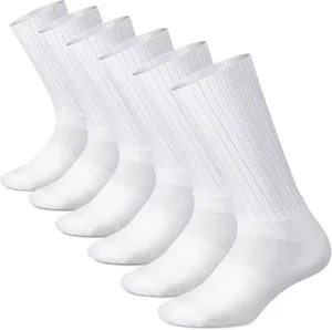 Custom Cycling Aero Socks Anti Slip Silicone Aero White Line Sports Running Men’s Cycling Socks